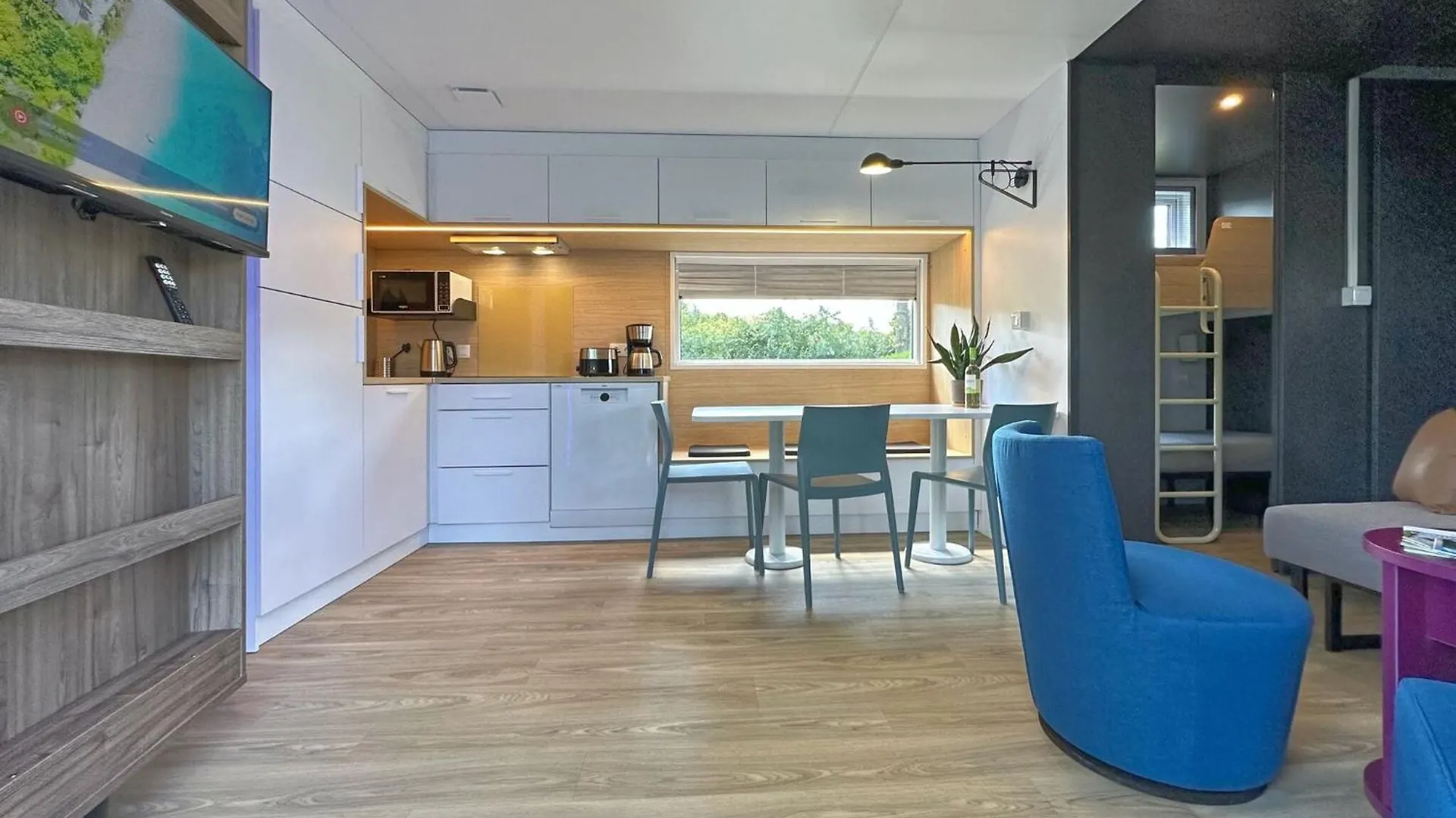 Tatil Evi Feriendorf Seeblick - Premium Tinyhouse Mit Sauna Und Hottub Neunburg vorm Wald