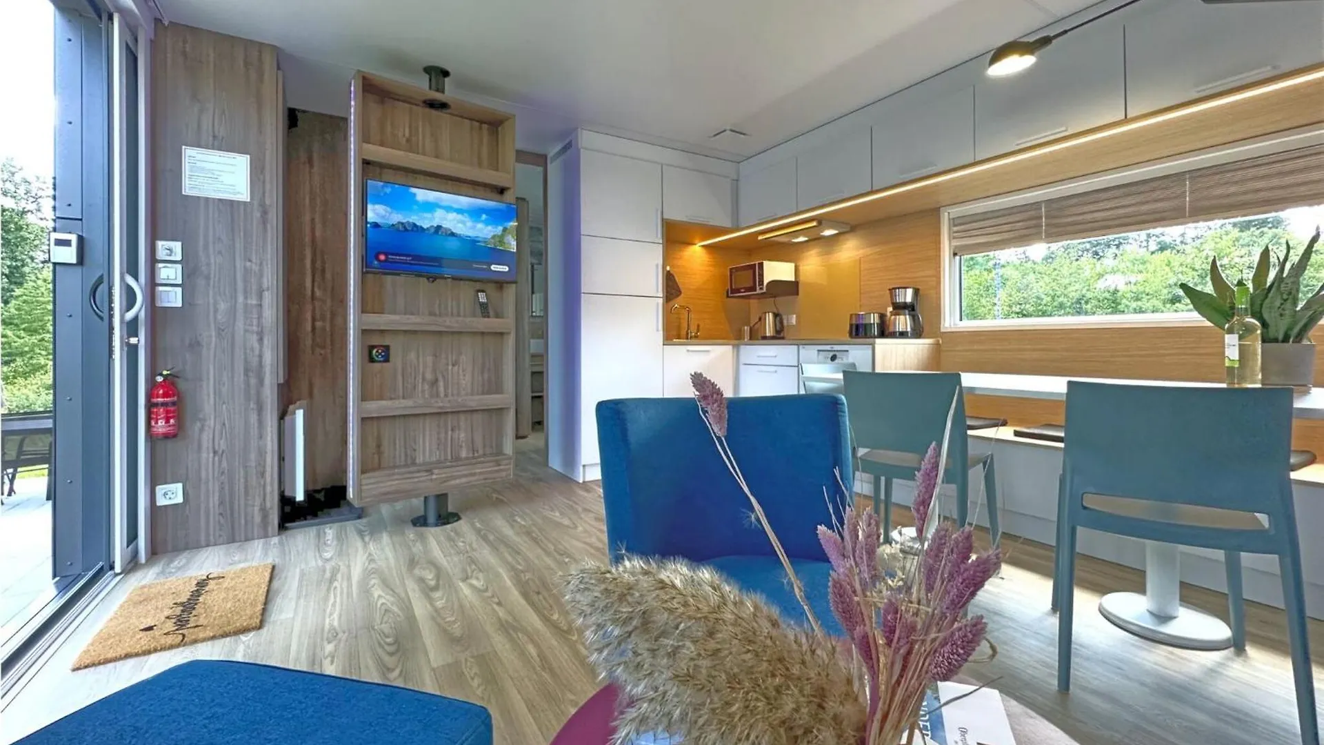 Feriendorf Seeblick - Premium Tinyhouse Mit Sauna Und Hottub Neunburg vorm Wald Almanya