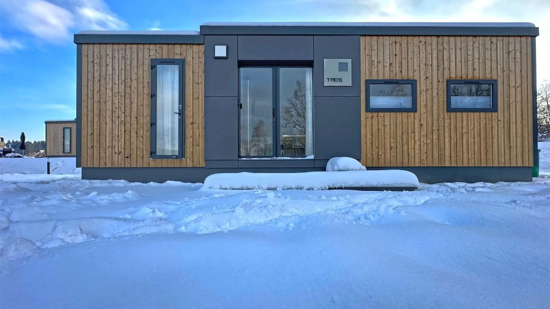 Tatil Evi Feriendorf Seeblick - Premium Tinyhouse Mit Sauna Und Hottub Neunburg vorm Wald Almanya