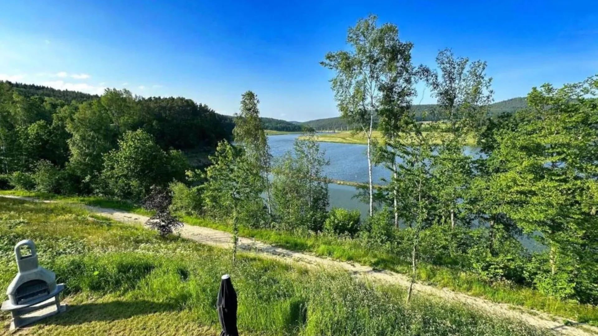 Feriendorf Seeblick - Premium Tinyhouse Mit Sauna Und Hottub Neunburg vorm Wald Almanya